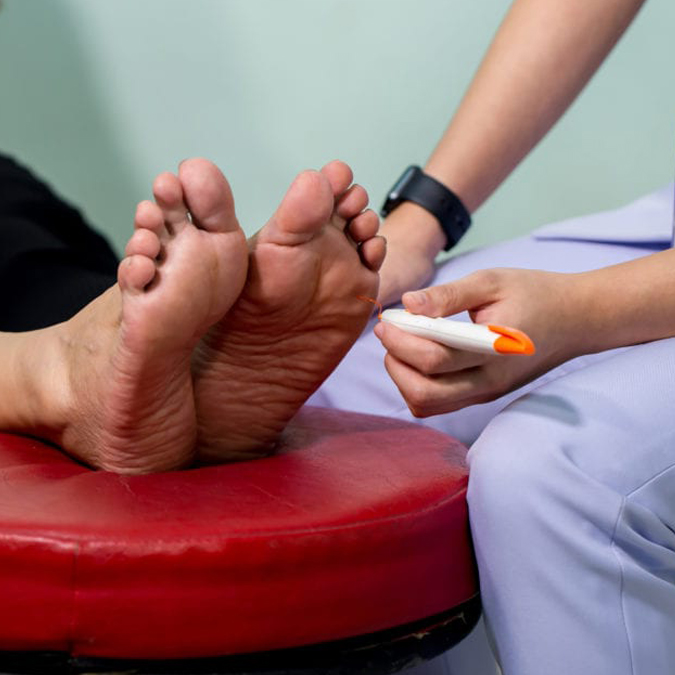 Diabetic foot treatment